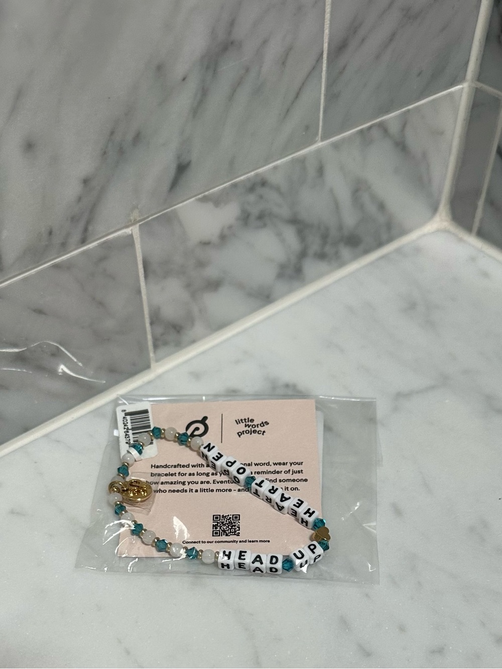 Little Words Project x peloton bracelet